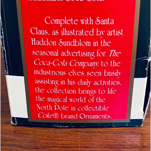 🎄VTG 1998 Coca-Cola Trim-A-Tree Collection North Pole Bottling Company Ornament - Picture 6 of 7